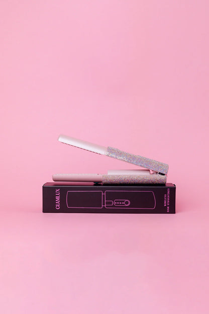 Glam Luxe Portable Diamond Hair Straightener