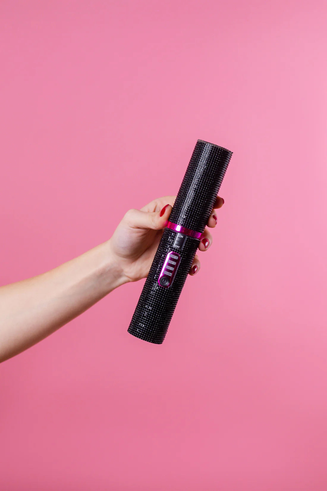 Glam Luxe Portable Diamond Hair Straightener