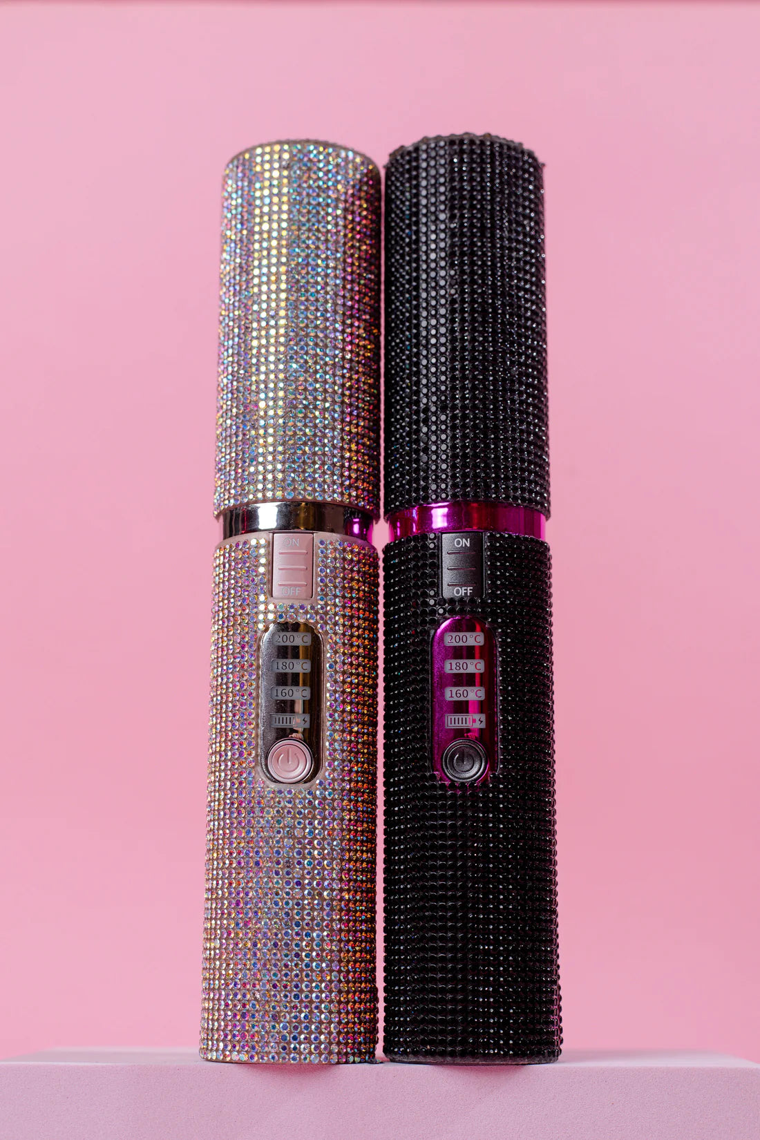 Glam Luxe Portable Diamond Hair Straightener