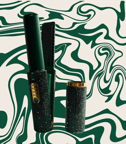 Glam Luxe Portable Diamond Hair Straightener